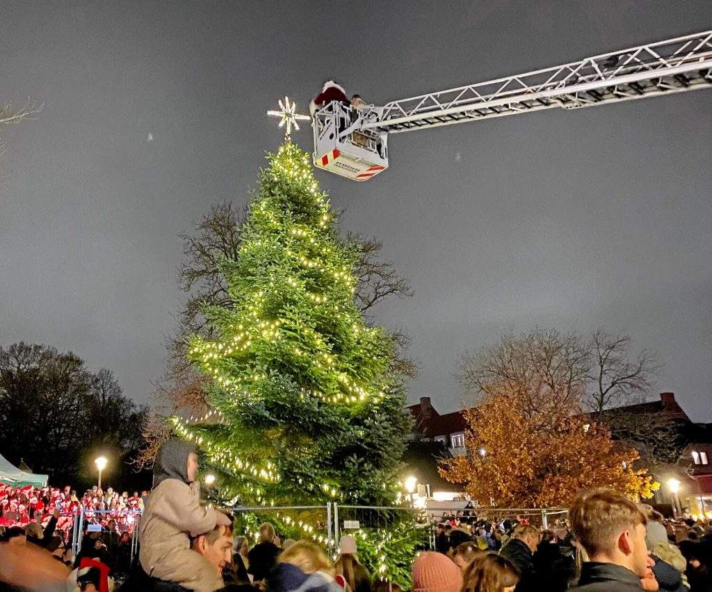 Julemanden spreder julestemning i Brønshøj