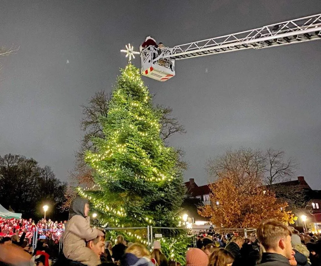 Julemanden spreder julestemning i Brønshøj