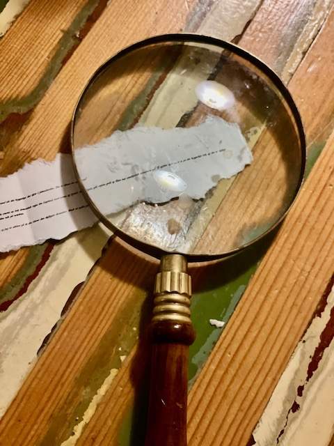 Julemandens forstørrelsesglas
