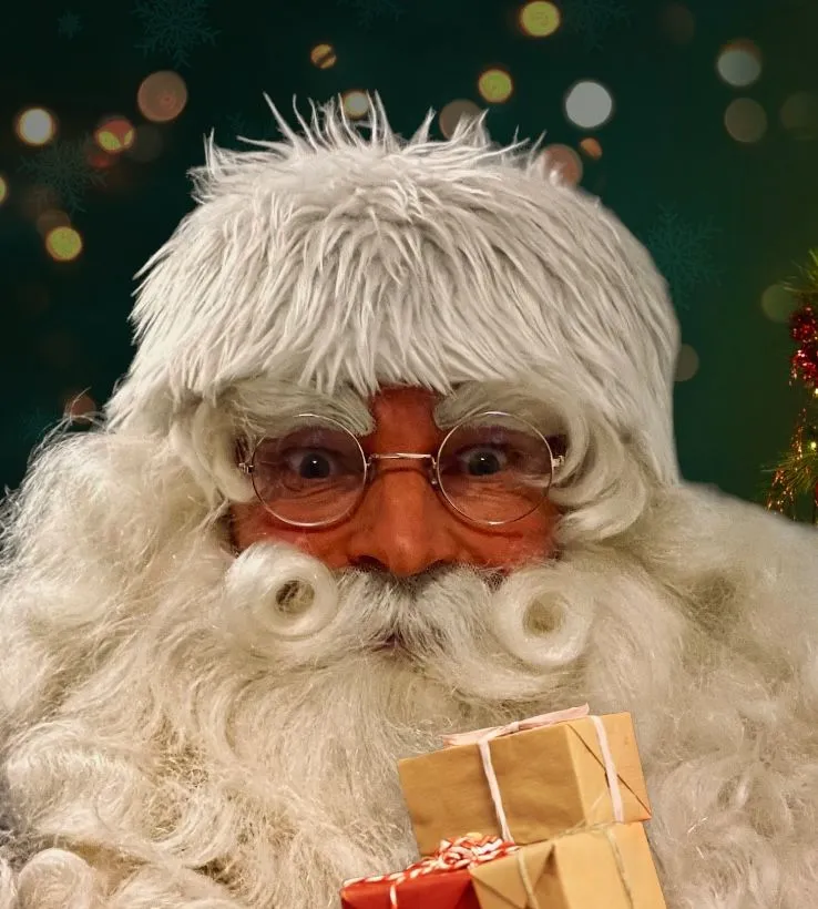 Julemanden ved juletræstænding