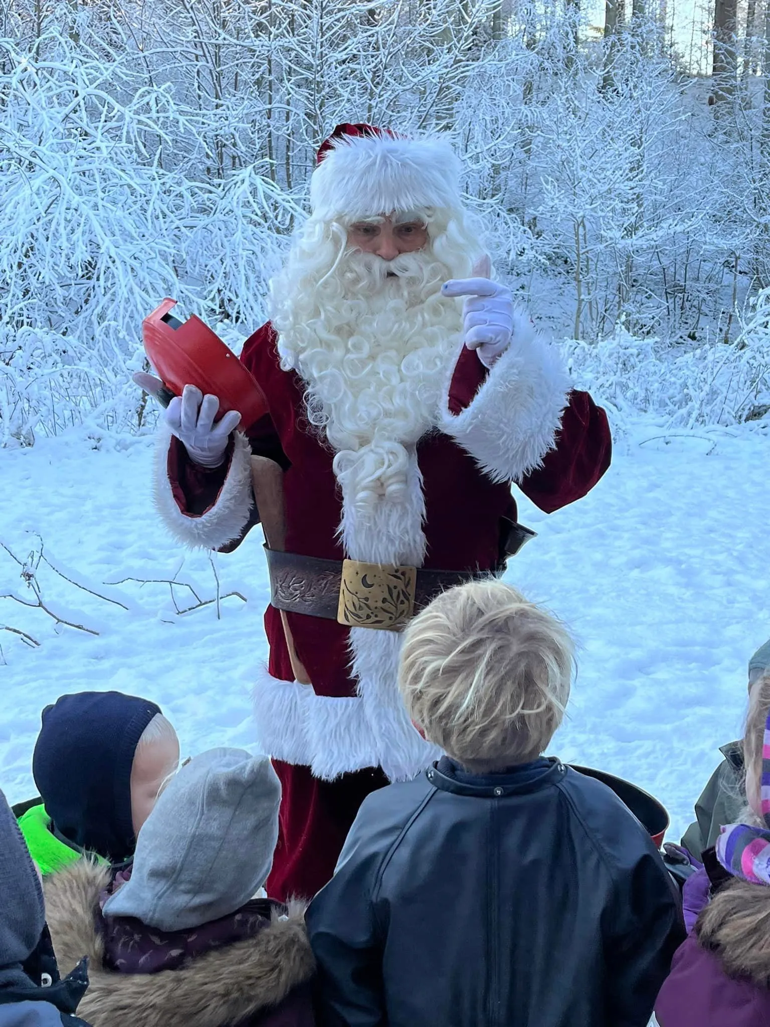 Julemandens trylleshow