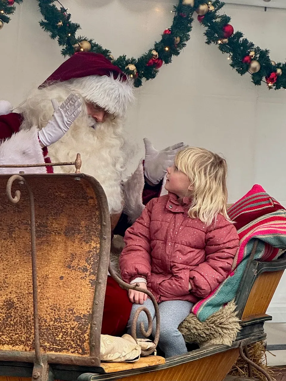 Julemanden i fuldt skrud
